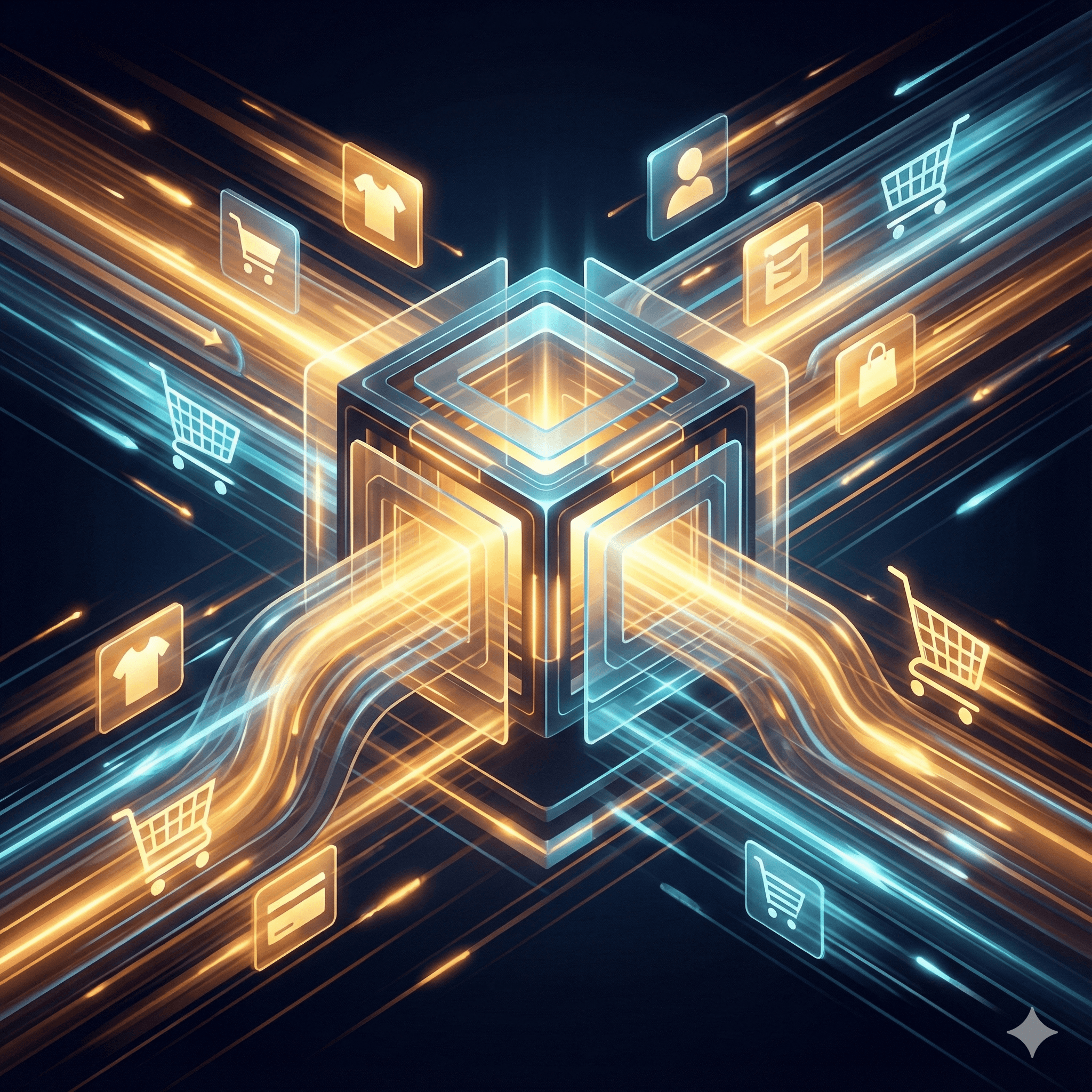 Retail e-commerce illustration